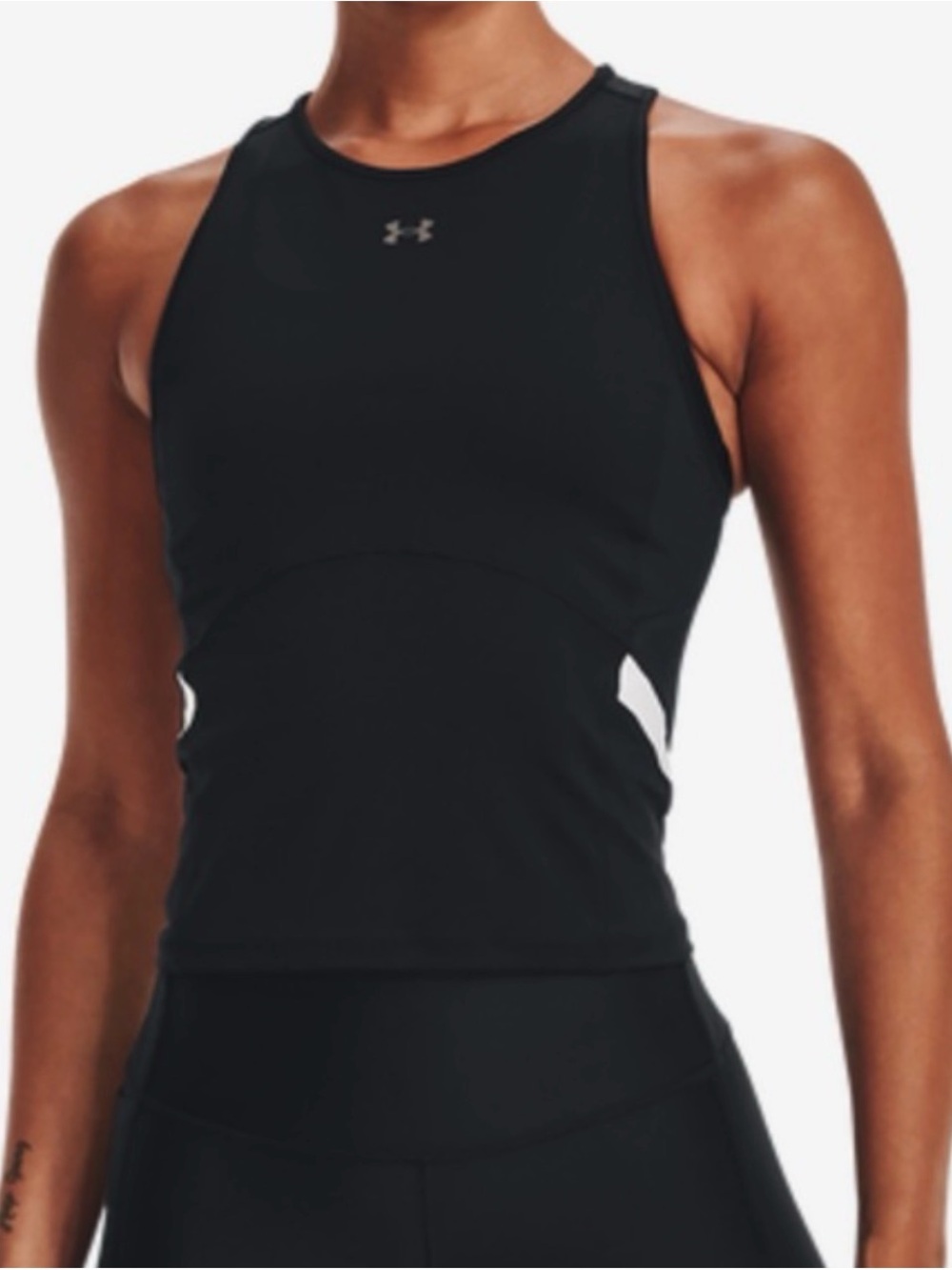 Under Armour Black High-Neck Performance Tank Top
